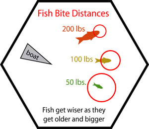 Fish Bite Distance